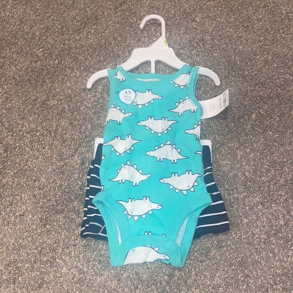 Carters tank top and shorts set